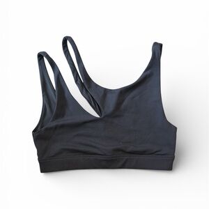 EUC ALO Women's ASYMMETRIC Black Sports Bra SIZE XS